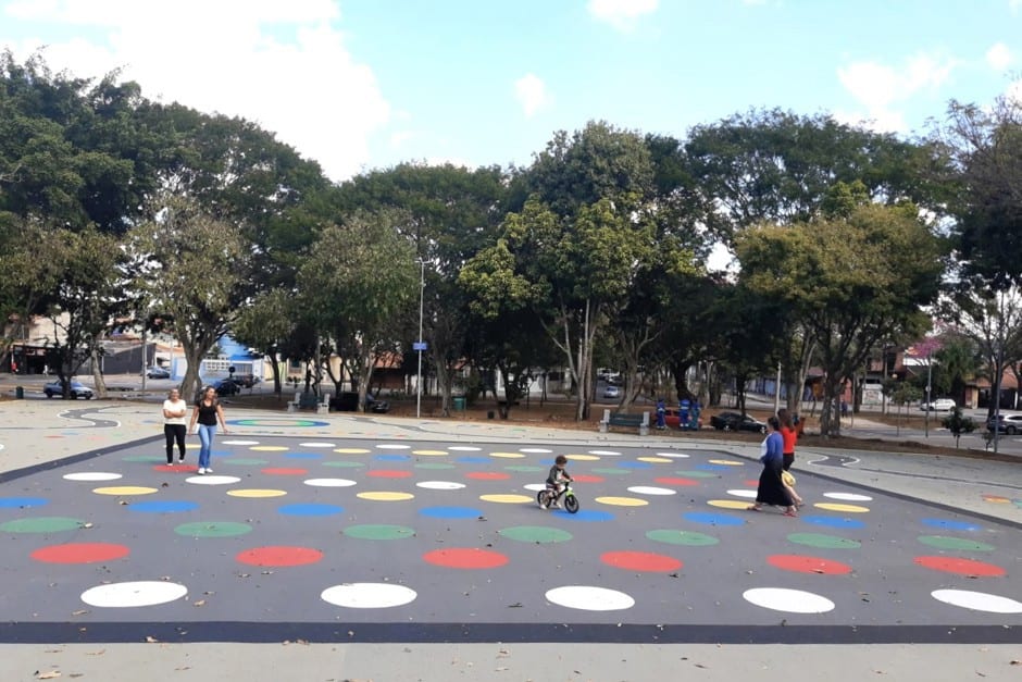 São José dos Campos adota urbanismo tático e pinta espaços públicos