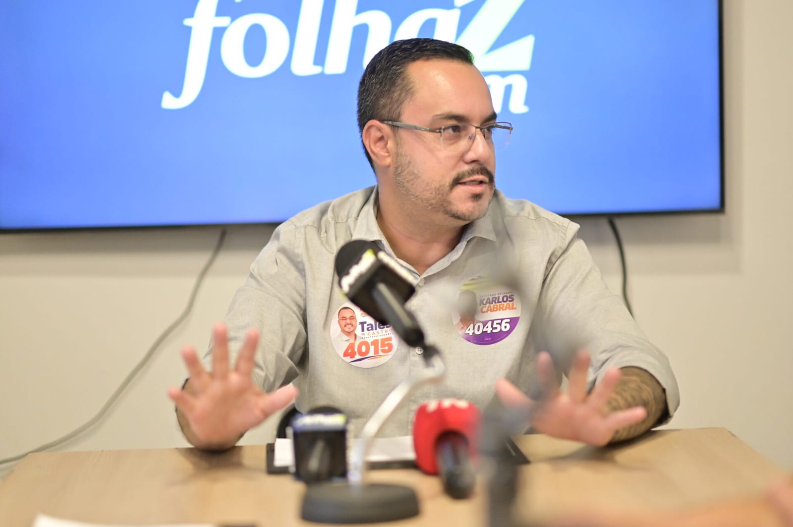 Tales de Castro se apresenta como único defensor de Lula em Aparecida para a Câmara