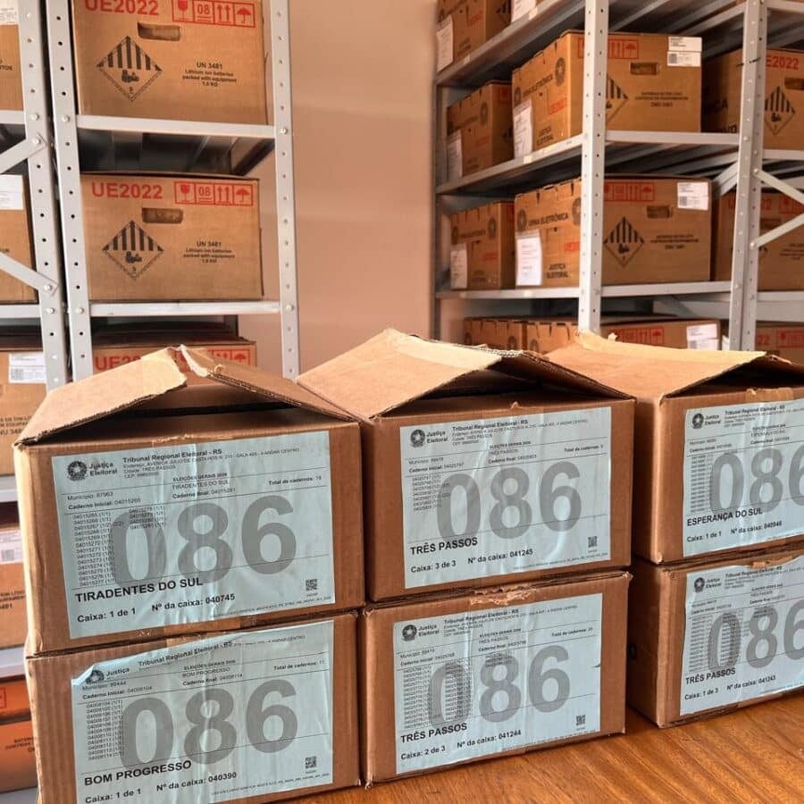 86ª Zona Eleitoral inspecionou 120 urnas para votação de 4 de outubro