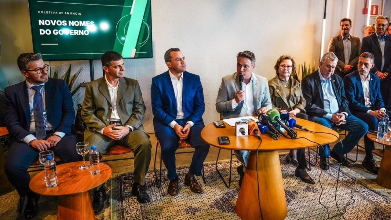 Zucco anuncia secretariado para 2027 e confirma Pasin como líder do governo