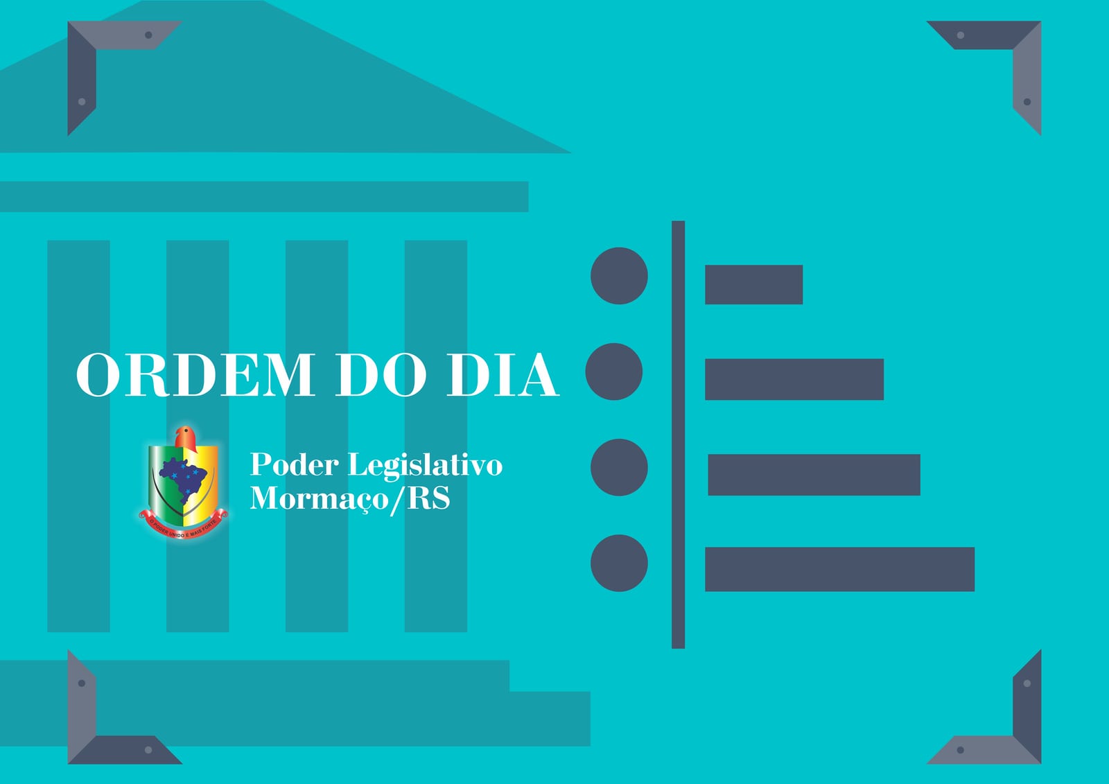 ORDEM DO DIA SESSÃO ORDINÁRIA DE 29-09-2026