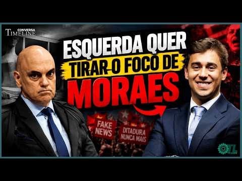 A esquerda tenta tirar o foco de cima de Moiraes para livrar a cara de Lula