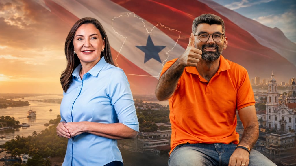 Disputa acirrada entre Dr. Daniel e Hana no Pará: pesquisa revela empate técnico