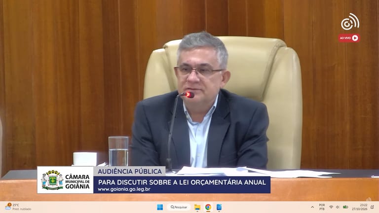 Câmara realiza segunda audiência pública para discutir LOA 2027