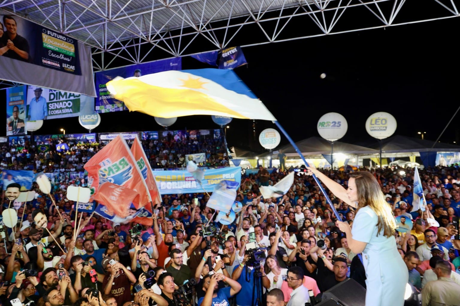 Coligação de Professora Dorinha tem 148 candidaturas e oito partidos