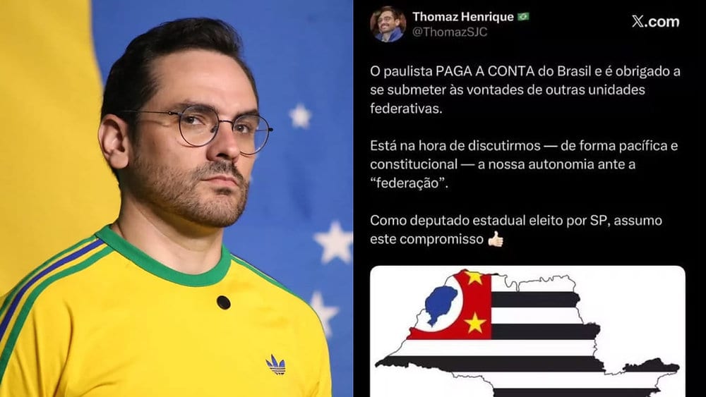 Vereador de São José dos Campos defende discussão sobre independência de São Paulo após vitória de Lula