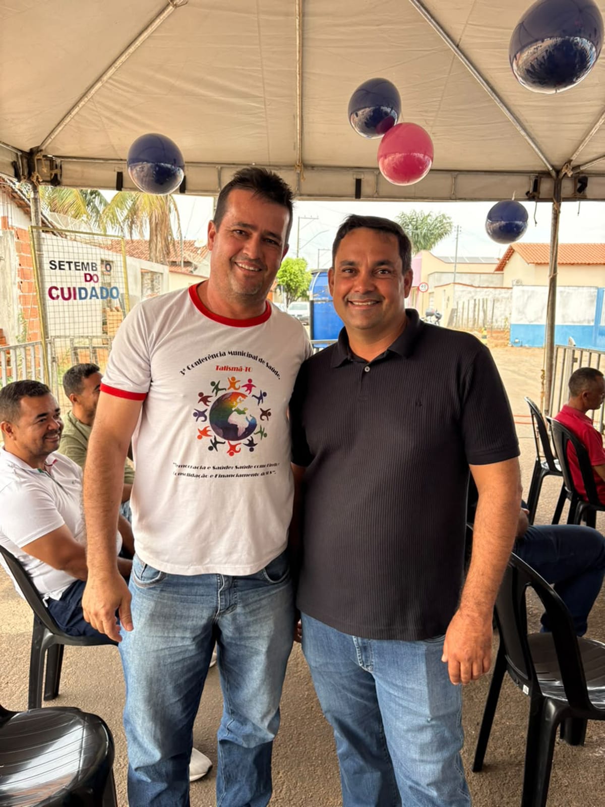 Ueliton Araújo se aproxima de Flávio Cristo Rei e entra na disputa por vice em Talismã
