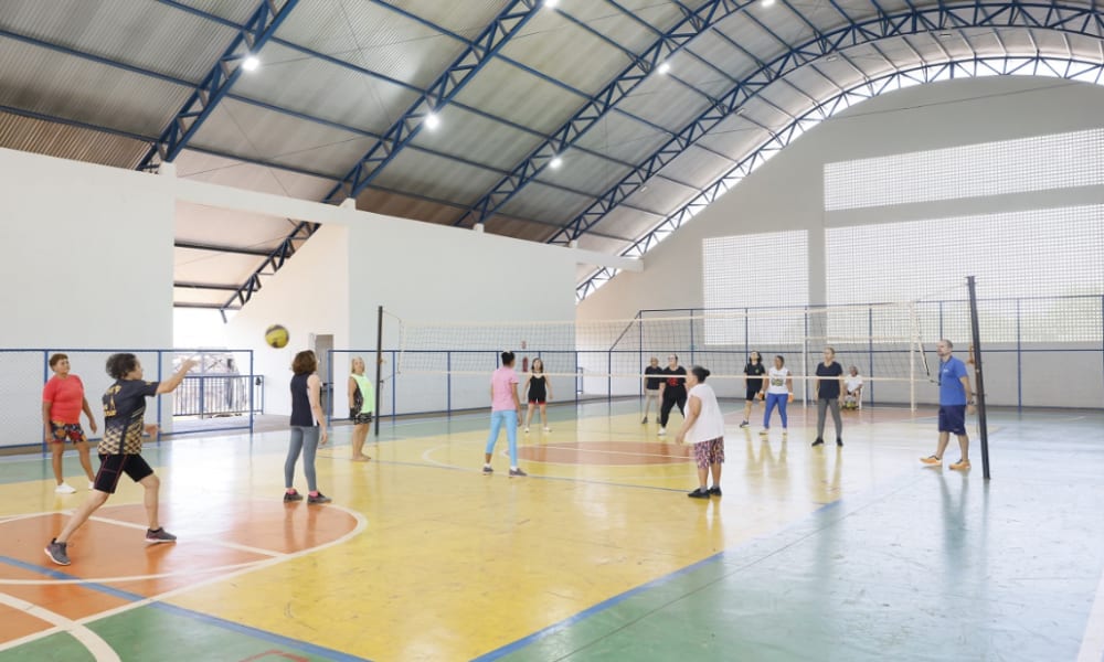 Projeto VóVôlei promove qualidade de vida e transforma o dia a dia de atletas da melhor idade da Capital
