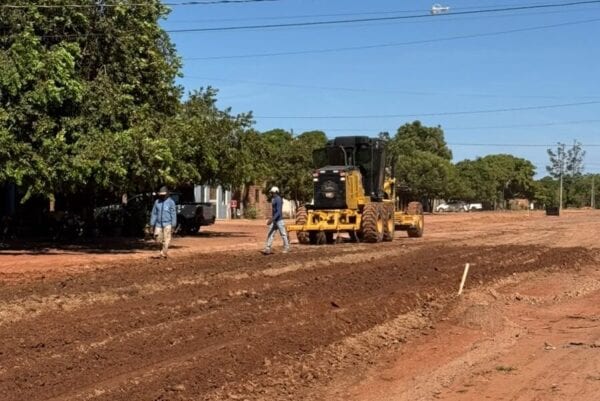 Povoado Mansinha, em Rio Sono, terá asfalto na avenida sobre a TO-245