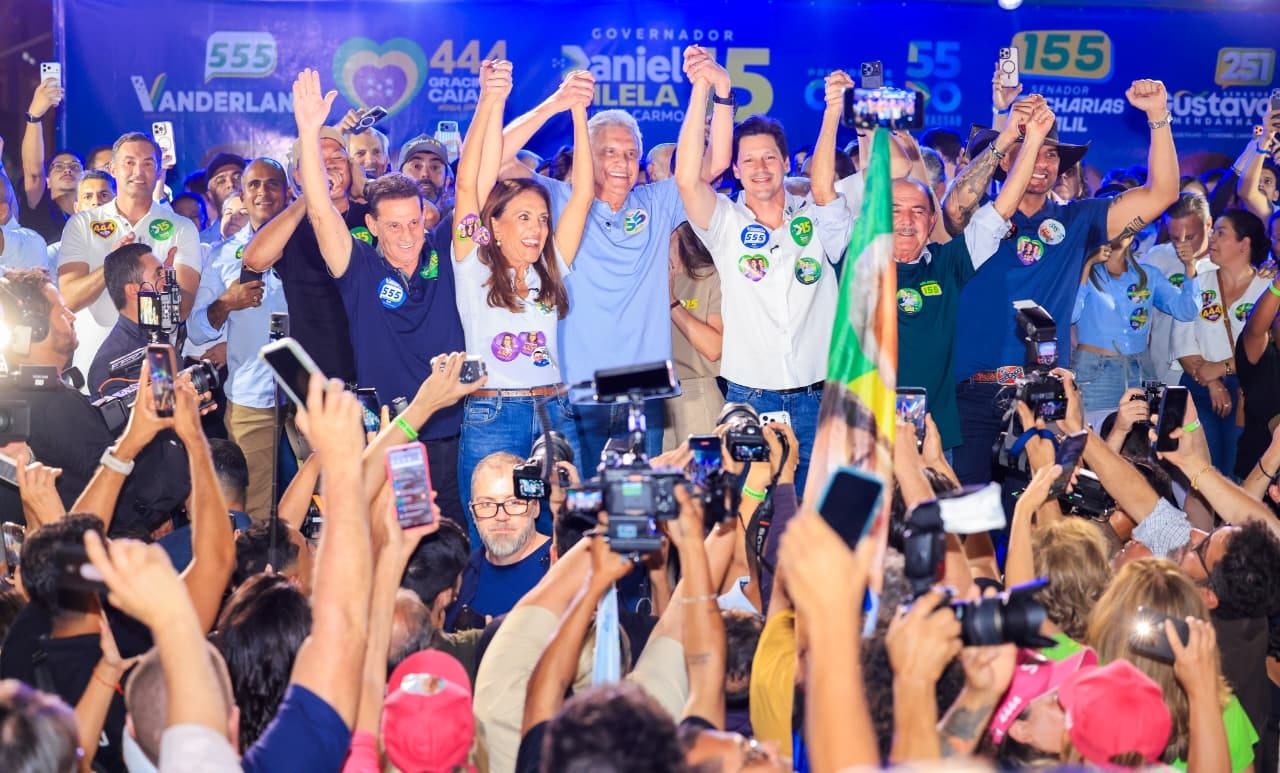 Caiado intensifica campanha por Daniel Vilela a seis dias do 1º turno