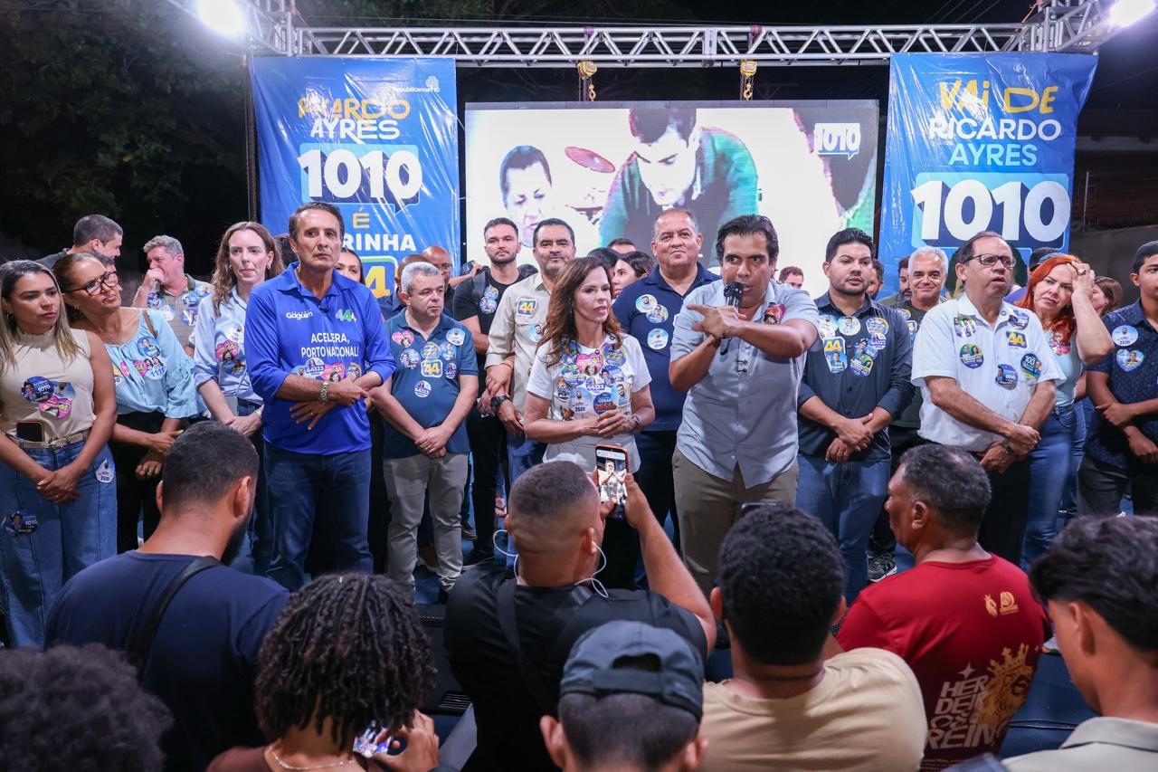 Ricardo Ayres lança campanha e atrai grande público em Porto Nacional