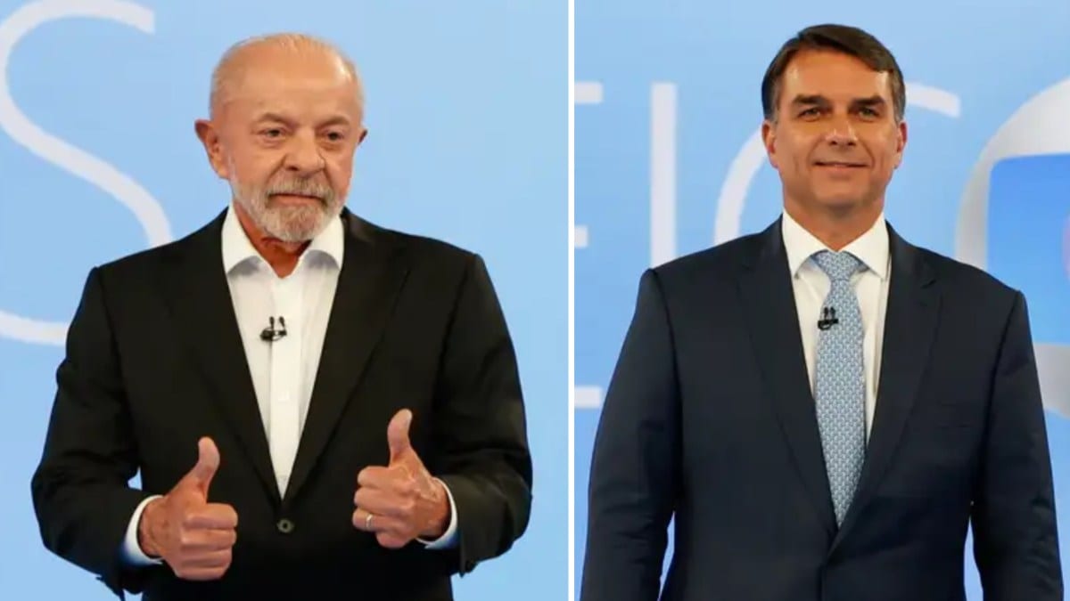 Lula tem 50,3% e Flávio, 49,7% dos votos válidos, aponta pesquisa Brazil Economy/Colectta