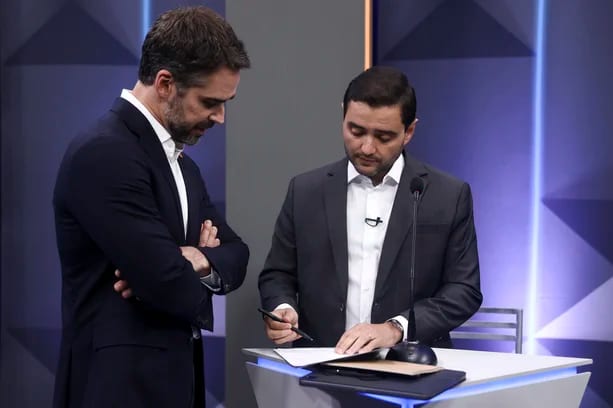 Zucco e Gabriel protagonizam embate quente na RBS TV