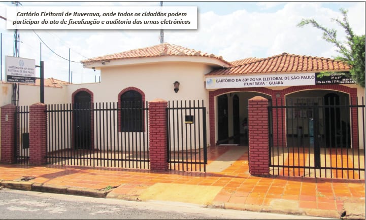 Ituverava abre auditoria pública das urnas eletrônicas em 30 de setembro