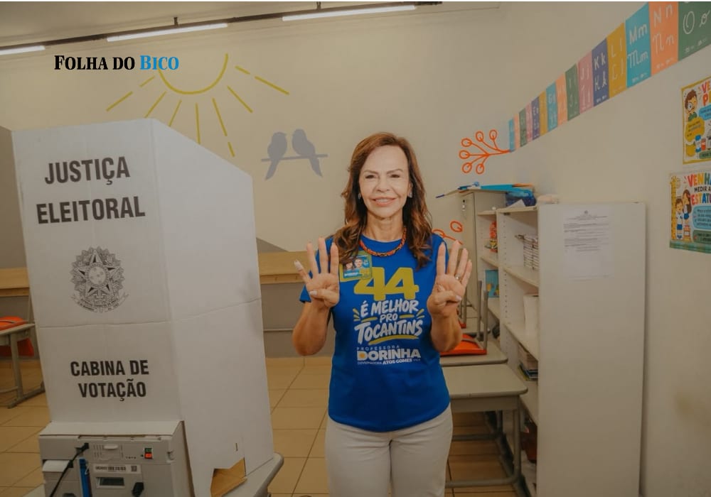 Dorinha vota em Palmas e faz balanço positivo da campanha