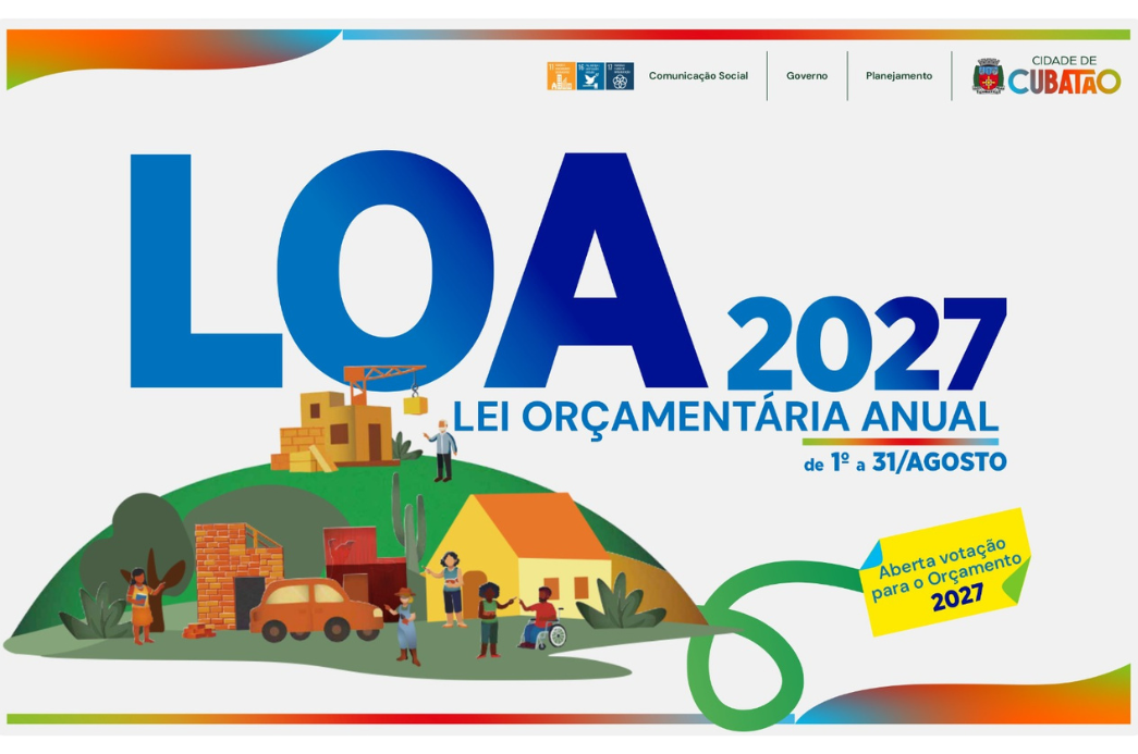 Cubatão lança Orçamento Participativo On-line para 2027
