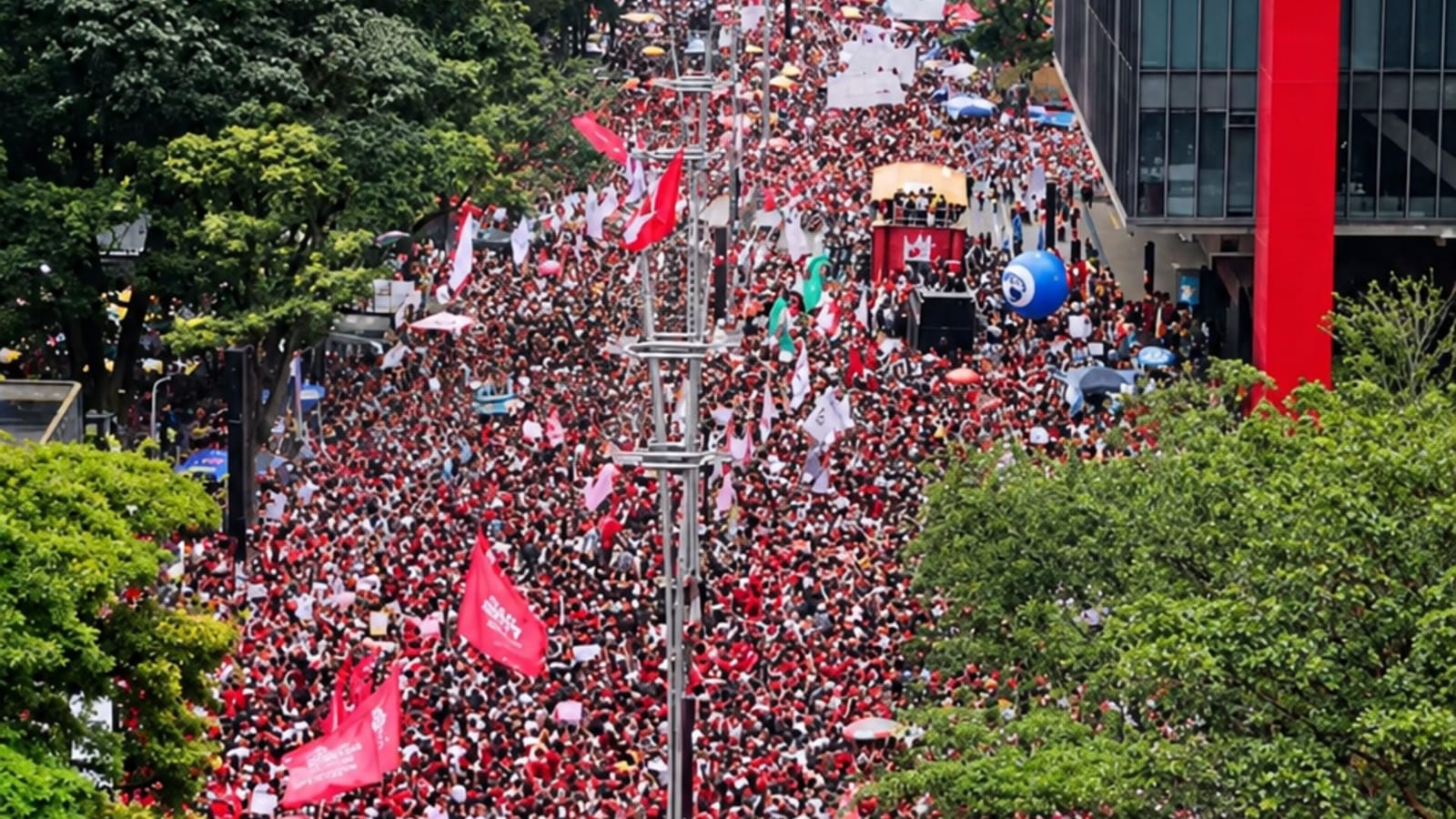 Que horas começa a manifestação na Avenida Paulista hoje com Lula?