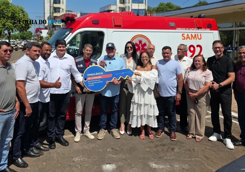 Araguatins recebe ambulância federal para integrar o SAMU