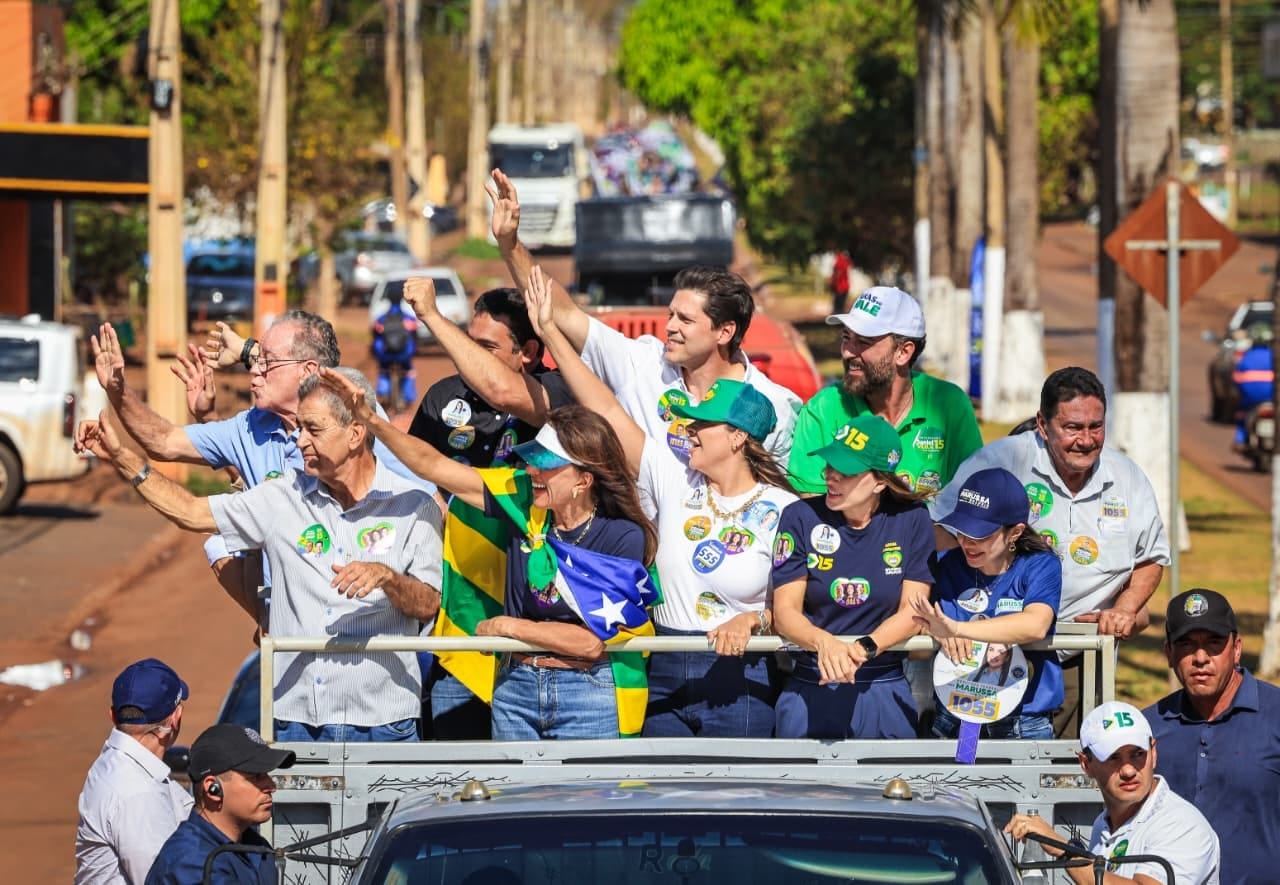 Daniel Vilela recebe apoio em Aparecida do Rio Doce e Santa Helena