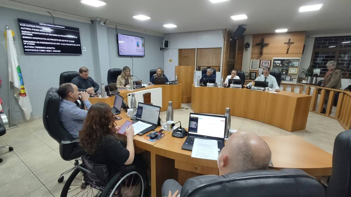 Câmara de Urussanga aprova LDO PE nº 18/2026 para o orçamento de 2027