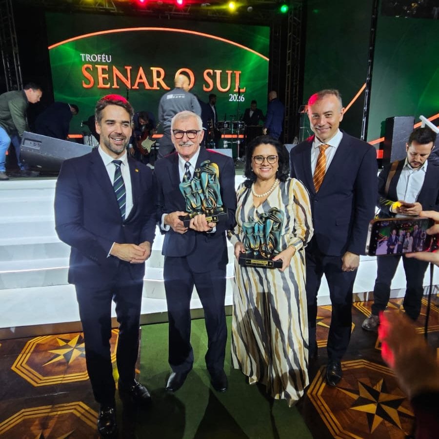 Ijuiense Valdir Zardin é homenageado com o Troféu Senar O Sul 2026