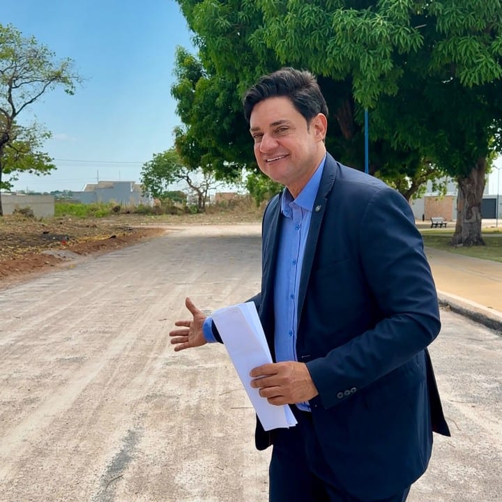 Gurupi pavimenta duas ruas após pedidos do vereador Jair do Povo