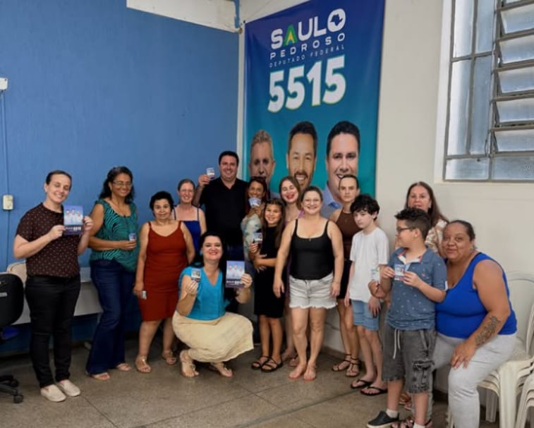 Saulo Pedroso é reeleito deputado federal com mais de 95 mil votos e recebe 2.896 votos em Leme, SP