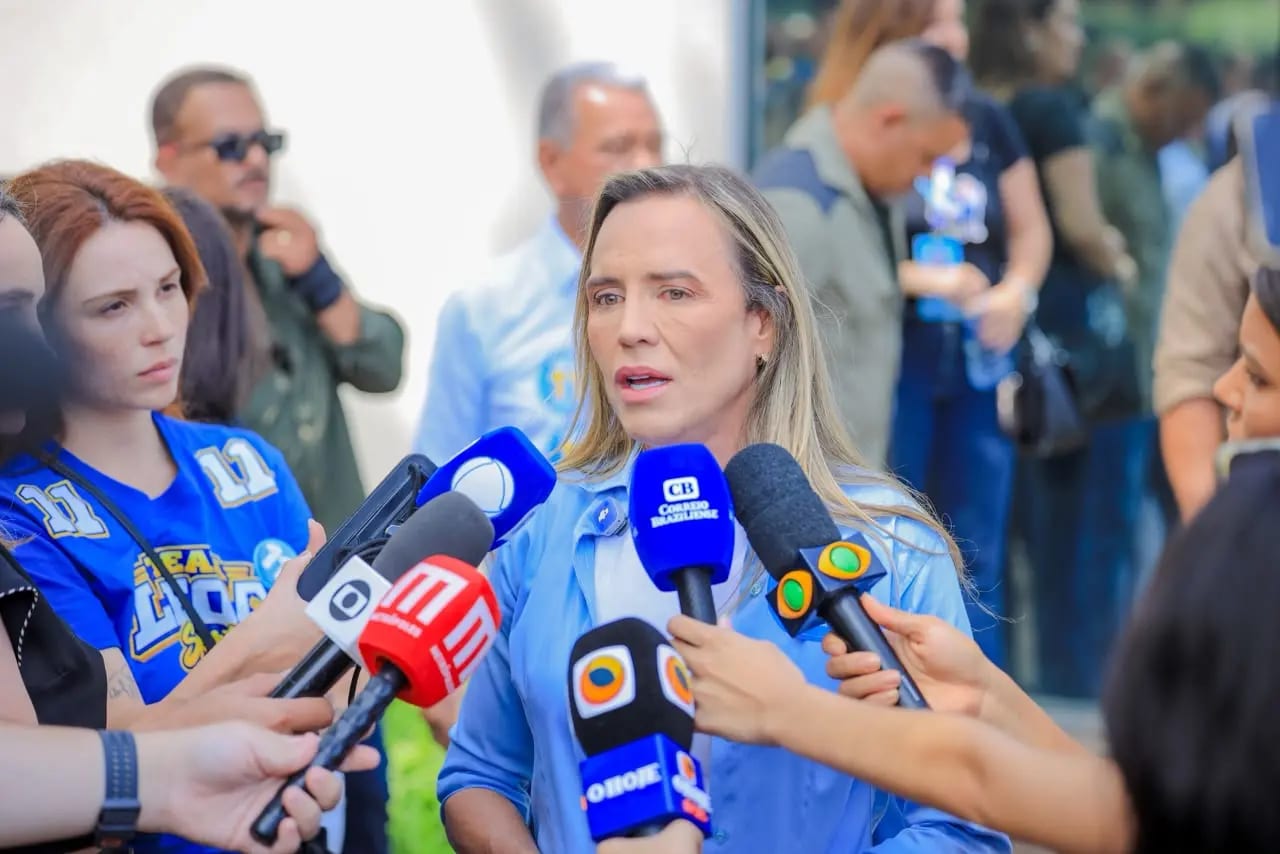 Celina Leão promete manter impostos baixos sobre combustíveis no DF