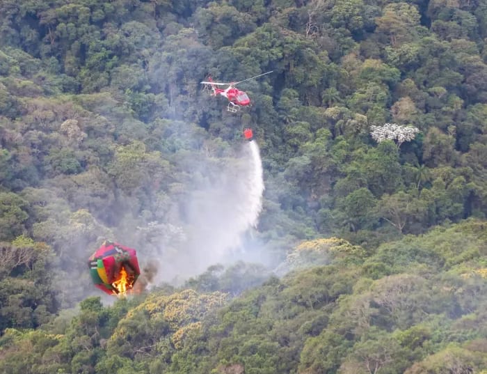 Governo de SP mobiliza força-tarefa com profissionais e equipamentos especializados para apoiar no combate a incêndios n