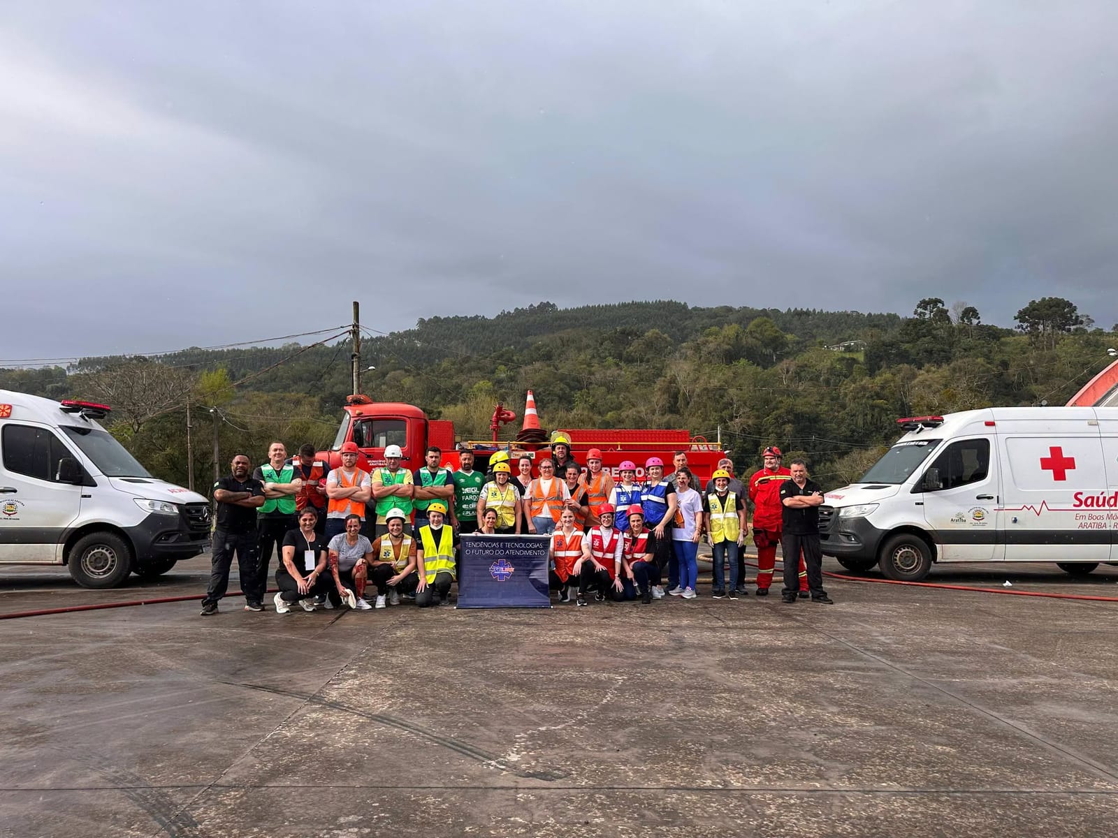 Aratiba promove treinamento para qualificar equipes de saúde e Bombeiros Voluntários em atendimentos de emergência