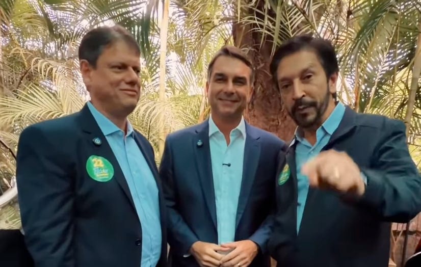Flávio, Tarcísio e Nunes convocam apoiadores para ato na Paulista