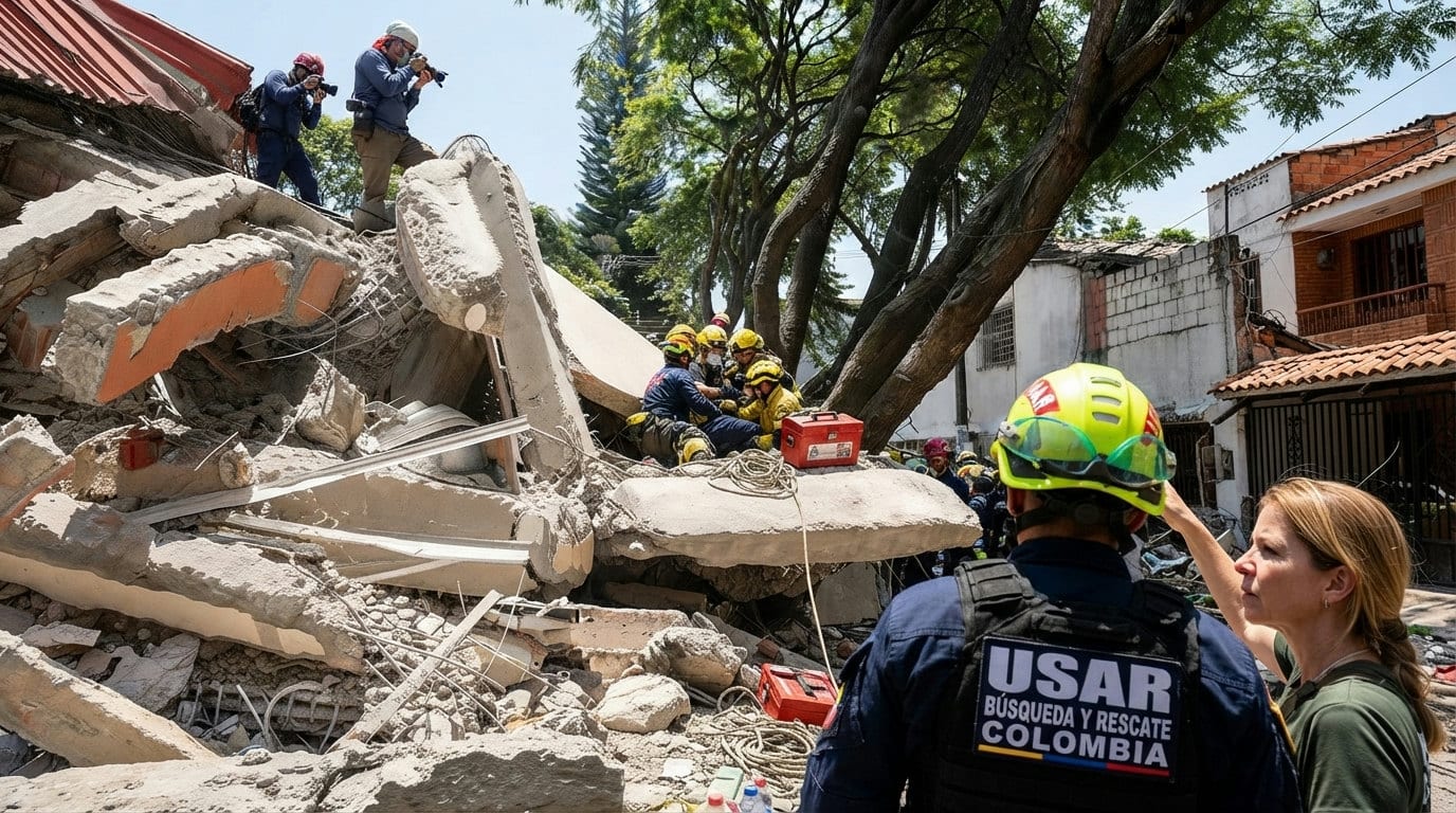 Brasil envia ajuda à Colômbia após terremoto de magnitude 7,4