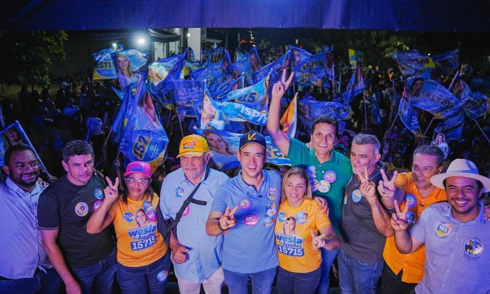 Araguatins vai às ruas com Vicentinho e Amélio em caminhada pelo Bico do Papagaio