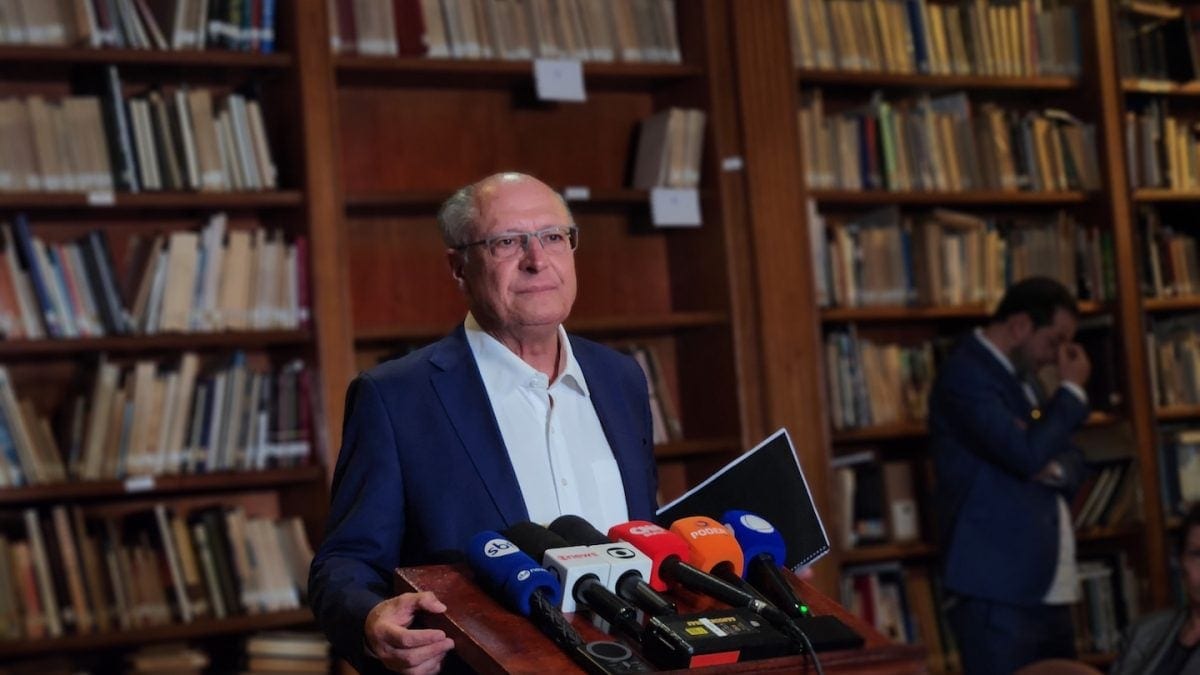 Alckmin diz ser "equivocada" fala de Trump sobre eleição no Brasil