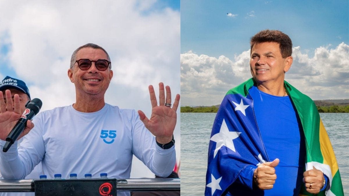 Mitidieri 42,18% e Francisquinho 29,69% no 1º turno em Sergipe