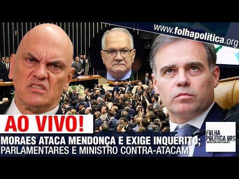 Alexandre de Moraes pede fim de sigilo e abre pedido contra André Mendonça