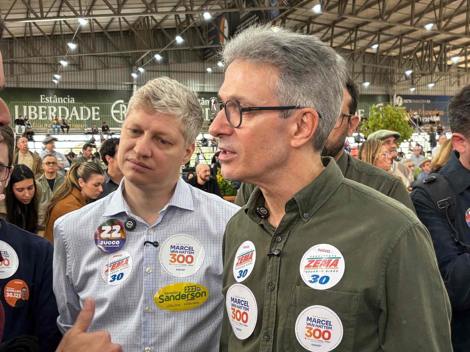 "Quero que o Seguro Agrícola avance como nunca": Zema é o primeiro candidato à Presidência na Expointer em 2026