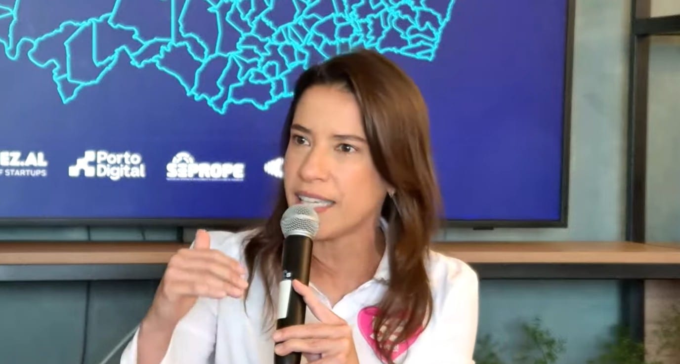 Raquel Lyra promete internacionalizar e digitalizar a economia de Pernambuco