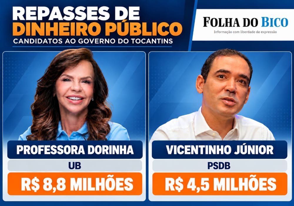 Dorinha recebe quase o dobro de verba pública que Vicentinho para campanha