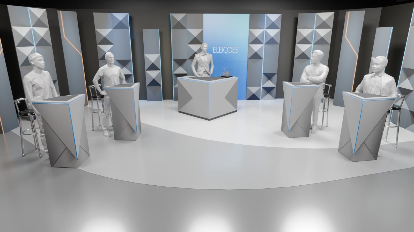 Debate com candidatos ao governo de SC será nesta terça, às 22h15