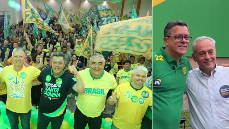 Comentário sobre Sem Jorginho Mello e Caroline de Toni, Ivan Naatz lança comitê em Blumenau ao lado de Egidio Ferrari e