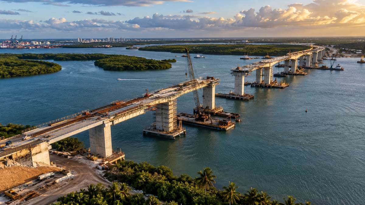Ponte do Futuro, R$ 465,5 milhões, 60% pronta; entrega prevista para 2026