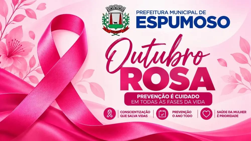 Outubro Rosa: Secretaria de Saúde de Espumoso intensifica ações de prevenção e conscientização
