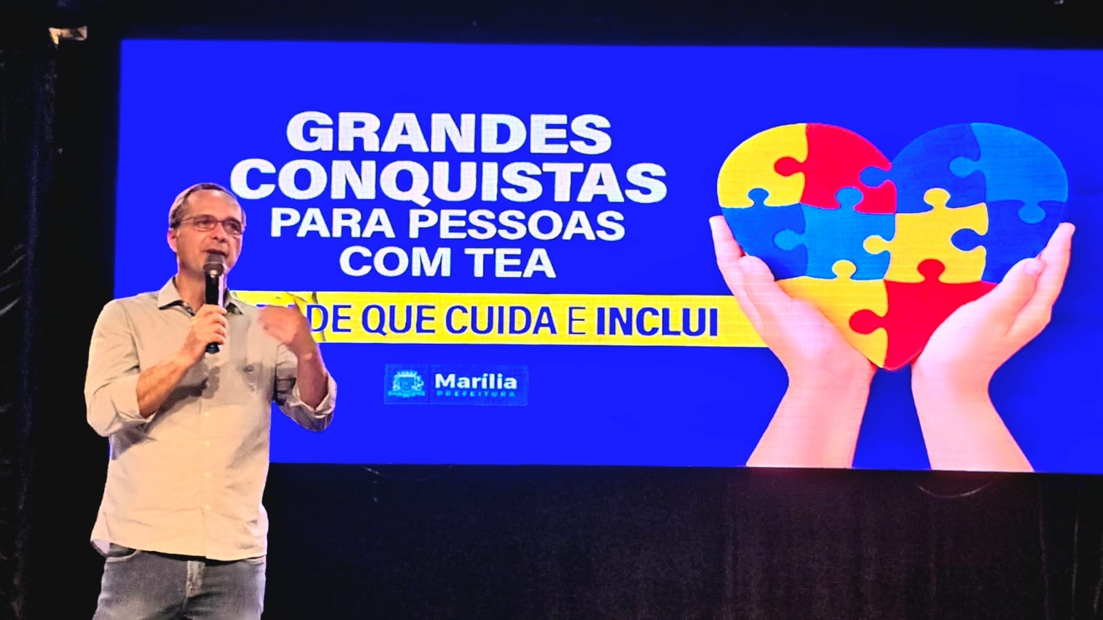 Danilo da Saúde destaca pioneirismo na proteção de crianças com autismo