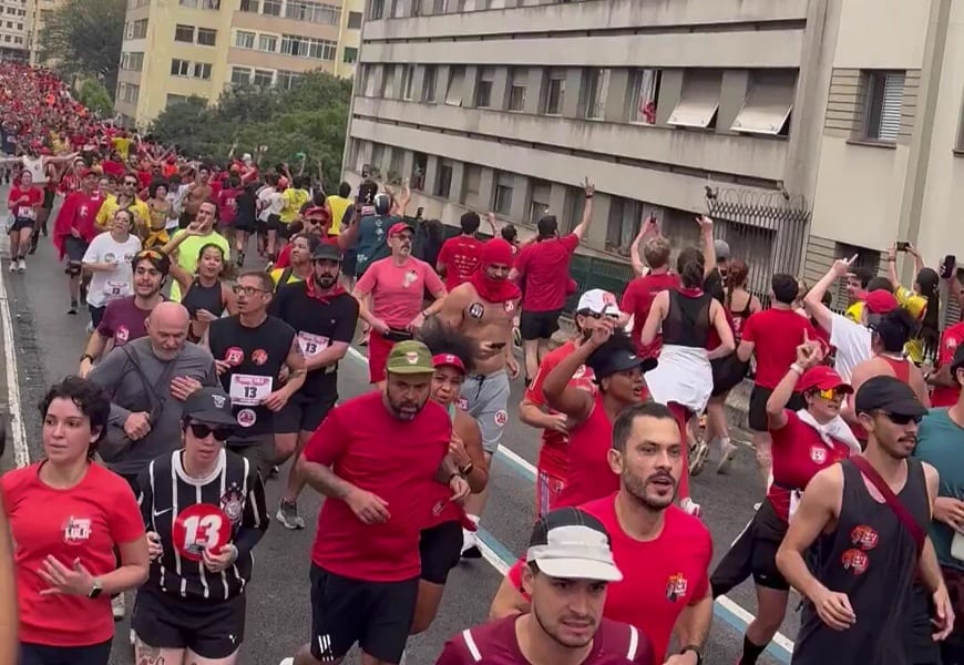Corrida “Corre com Lula” ocupa o Minhocão neste sábado de manhã