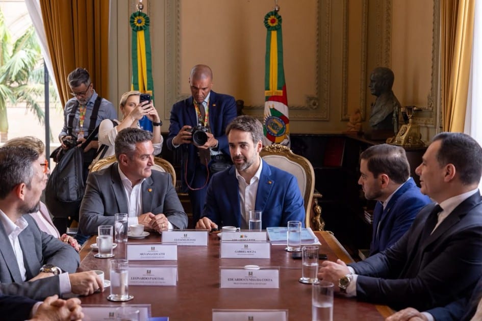 Leite recebe Zucco para iniciar transição de governo