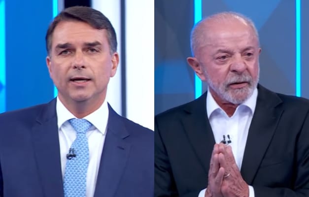 Debate na Globo começa: Lula e Flávio Bolsonaro se enfrentam antes do 2º turno