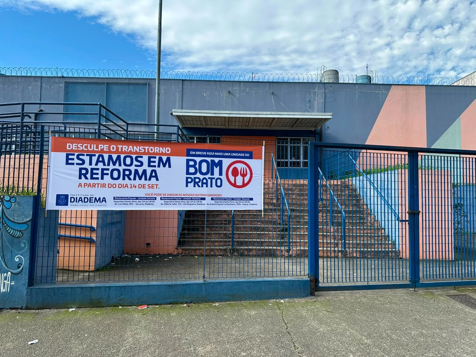 Diadema integra rede ao Bom Prato e reduz almoço de R$2 para R$1