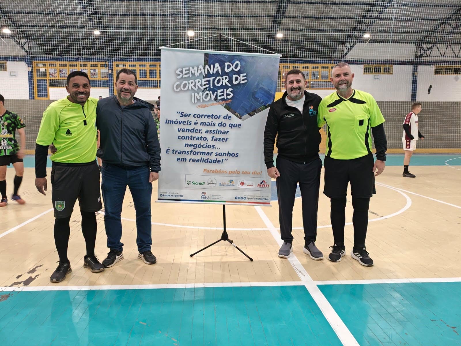 ⚽ Futsal movimenta a 4ª Semana do Corretor em Imbé