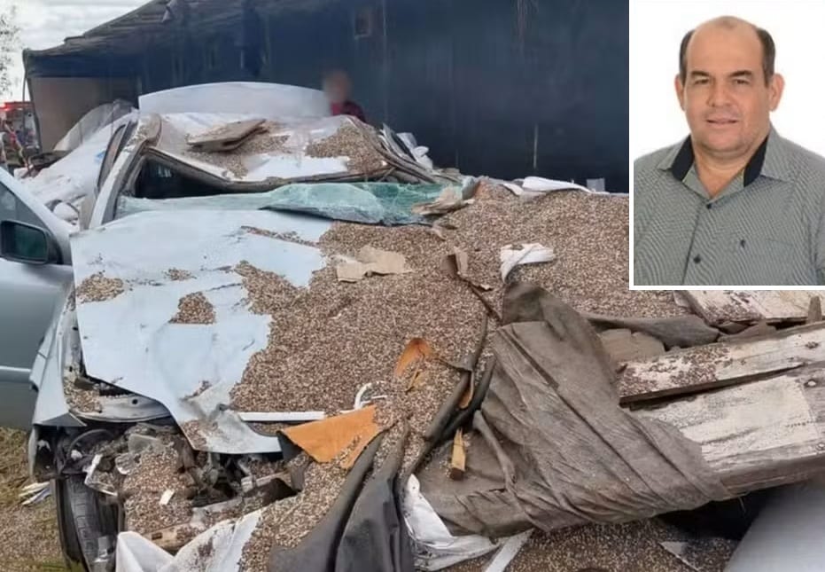 Vice-prefeito de Nova Castilho morre seis dias após ter carro atingido por caminhão